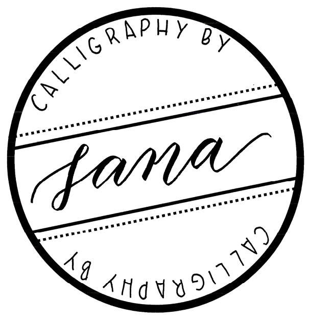 Calligraphy by Sana